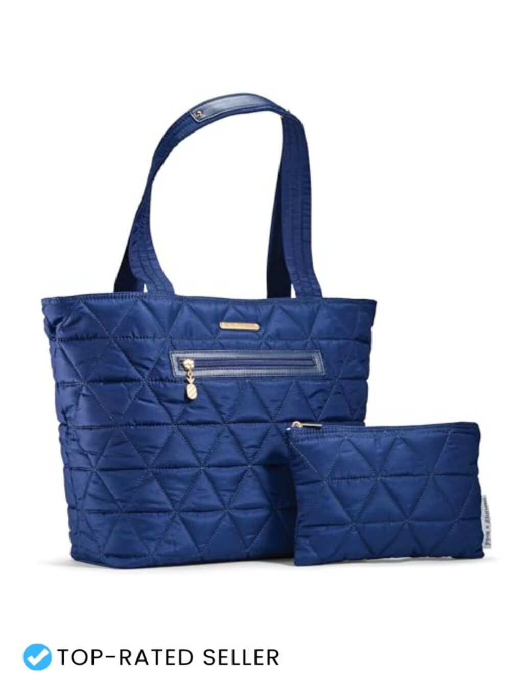 Quilted Insulated Laptop & Lunch Tote Bag